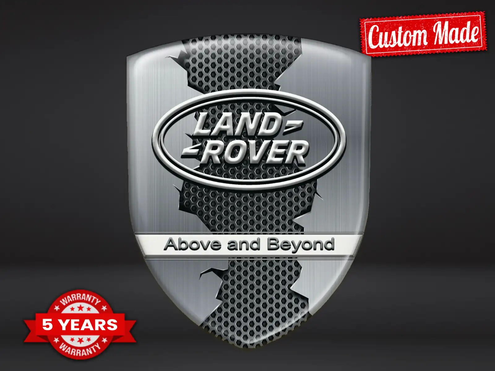 Land Rover Adesivo Fibra Carbonio Resistente Limitato Universale